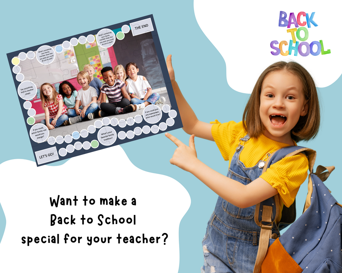 Back to School with Heart: Surprise Your Teacher with a Personalized Board Game
