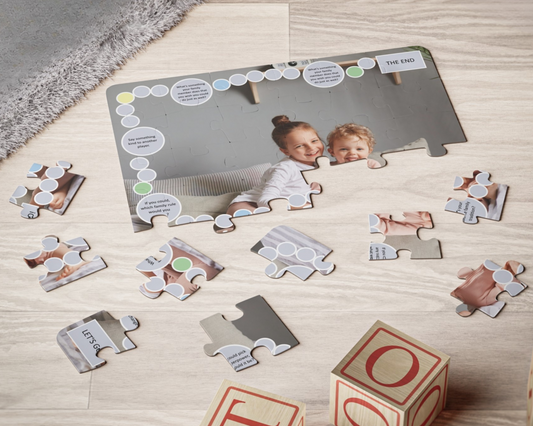 2-in-1 Puzzle Board Game