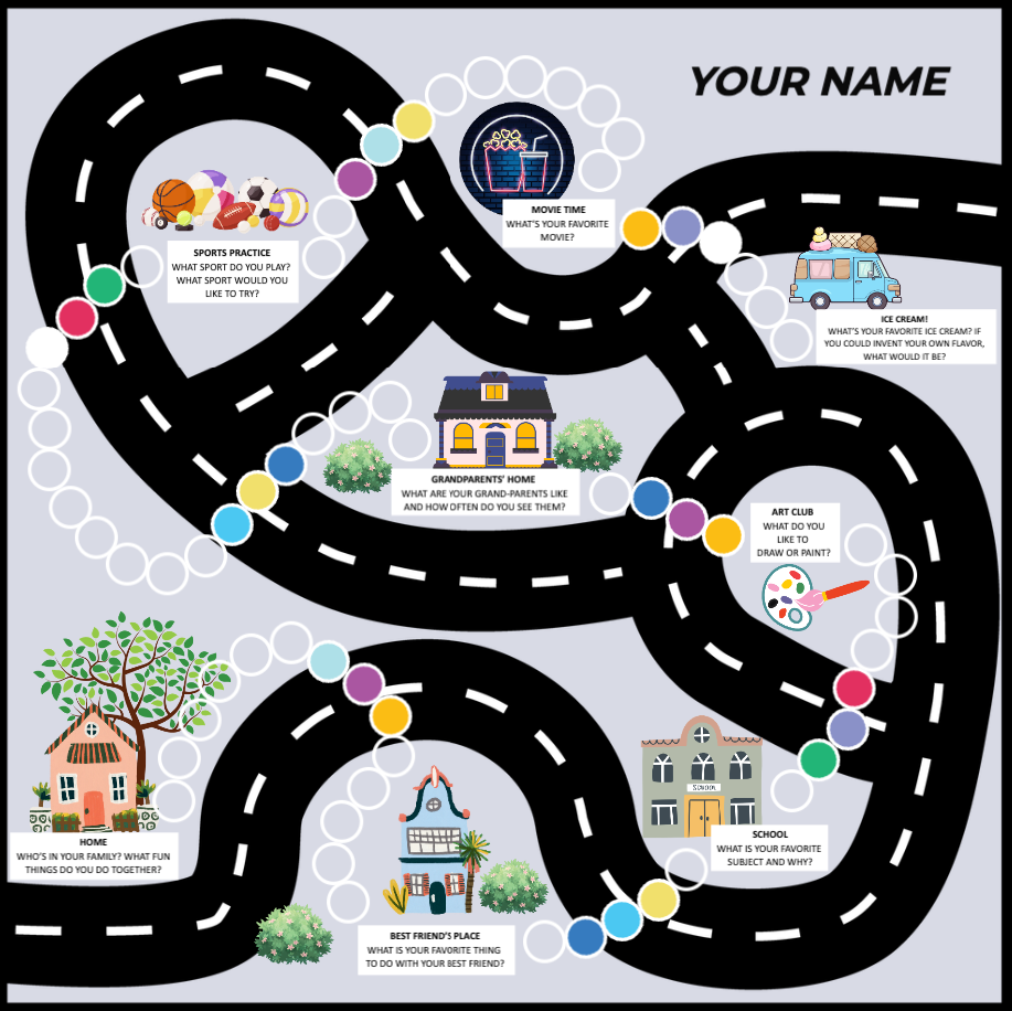 2-in-1 Car Track Board Game